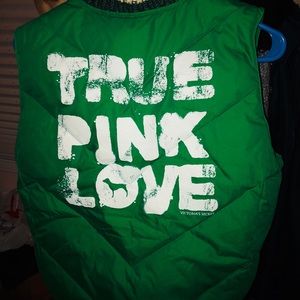 VTG PINK PUFFER VEST